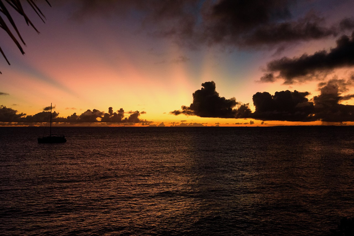 宮古島の夕焼け