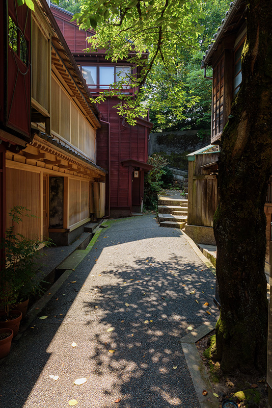 主計町茶屋街暗がり坂